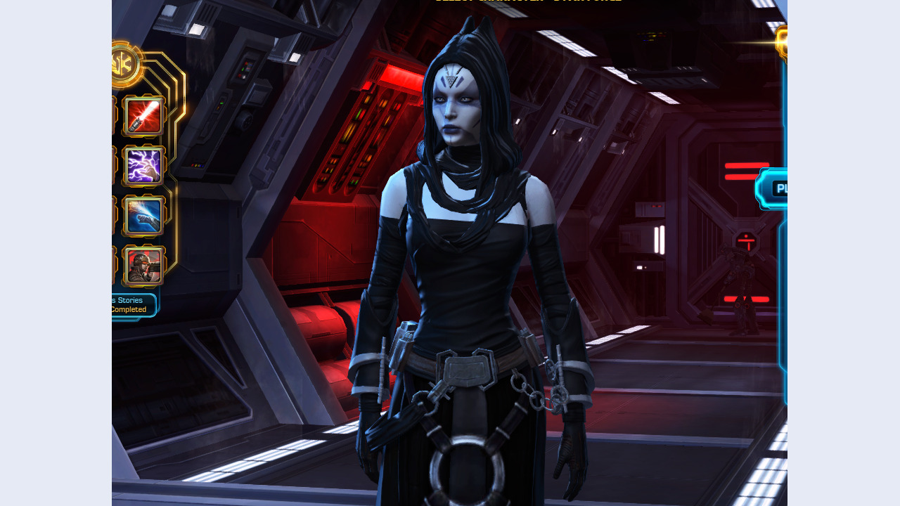 swtor female sith warrior