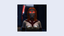An image of the outfit 'Scarlet Conjurer (SWTOR Scarlet Witch)'
