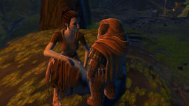 An image of the outfit 'Ewok Village Leia'