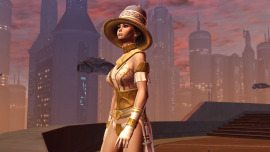 An image of the outfit 'Summer Time With Karagga's Belt Hat'