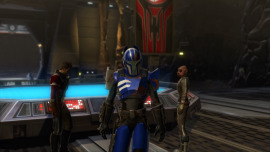 An image of the outfit '"Blue Mando" Reborn Armor'