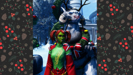 An image of the outfit 'Life Day Elf'