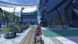 An image of the outfit 'Purple Huntress'