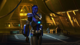 An image of the outfit 'Blue Fire'