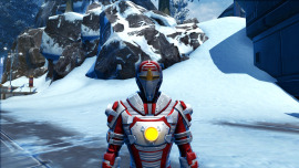 An image of the outfit 'Iron Man MK V Suit'